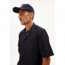 Camisas Camisa ARMEDANGELS Lovaar Premium Night Sky