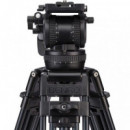 BENRO Tripode Kit Video Doble Tubo Aluminio BV10