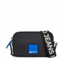 Bandolera Mini con Logotipo Cuadrado de Klj  KARL LAGERFELD JEANS