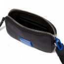 Bandolera Mini con Logotipo Cuadrado de Klj  KARL LAGERFELD JEANS