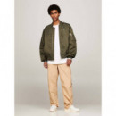 Tjm Authentic Army Bomber Drab Olive Gre  TOMMY JEANS