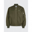 Tjm Authentic Army Bomber Drab Olive Gre  TOMMY JEANS