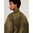 Tjm Authentic Army Bomber Drab Olive Gre  TOMMY JEANS