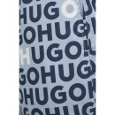Bañador HUGO Estampado Logos Azul