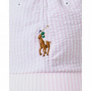 Gorros y Gorras Gorra POLO RALPH LAUREN Seersucker Rosa