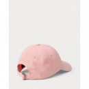 Gorros y Gorras Gorra POLO RALPH LAUREN de Sarga con Tinte Mineral Rosa