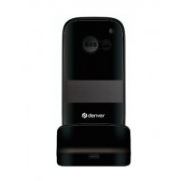 DENVER Telefono Basico con Teclas Grandes 4G Senior BAS-18600L Negro