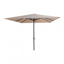 Parasol Beige Apertura Manivela DONNA GARDEN 3 Metros