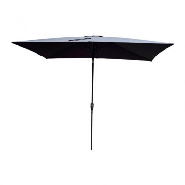 Parasol Antracita Inclinable DONNA GARDEN 2X3 Metros
