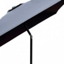 Parasol Antracita Inclinable DONNA GARDEN 2X3 Metros