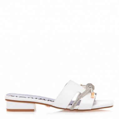 MARIA MARE Sandalia Plana Blanca Casit 68524-C52496