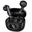 HOCO EQ18 Auricular Inalámbrico con Cancelación de Ruido Negro