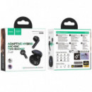 HOCO EQ18 Auricular Inalámbrico con Cancelación de Ruido Negro