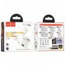 HOCO EQ18 Auricular Inalámbrico con Cancelación de Ruido Milky White