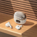 HOCO EQ18 Auricular Inalámbrico con Cancelación de Ruido Milky White