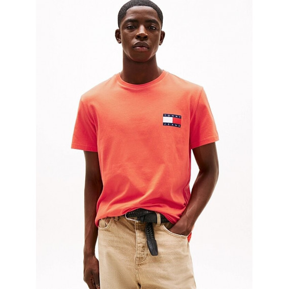 Camiseta de Corte Slim con Parche de Tommy Jeans  TOMMY HILFIGER