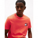 Camiseta de Corte Slim con Parche de Tommy Jeans  TOMMY HILFIGER