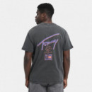 Camiseta con Logo Gráfico en la Espalda de Tommy Jeans  TOMMY HILFIGER