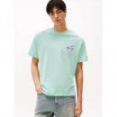 Camiseta con Logo Gráfico en la Espalda de Tommy Jeans  TOMMY HILFIGER