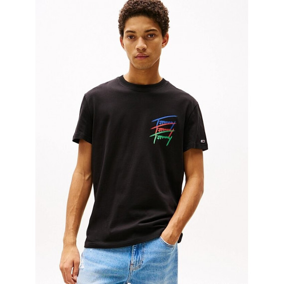 Camiseta con Logo Gráfico en la Espalda de Tommy Jeans  TOMMY HILFIGER