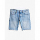 Pantalón Corto Vaquero Scanton Ajustado de Tommy Jeans  TOMMY HILFIGER