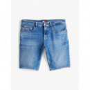 Pantalón Corto Vaquero Scanton Ajustado de Tommy Jeans  TOMMY HILFIGER