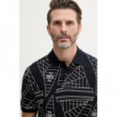 Sailing Aop Reg Polo Desert Sky  TOMMY HILFIGER