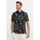 Sailing Aop Reg Polo Desert Sky  TOMMY HILFIGER