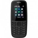 NOKIA Telefono Movil 105 TA-1144 Negro Dual Sim, Linterna, Radio Fm