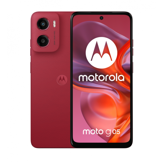 Telefono Smartphone MOTOROLA Moto G05 Rojo Telefono Smartphone MOTOROLA Moto G05 Rojo