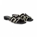 Pala Rafia Negro  BIBI LOU