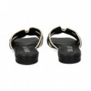 Pala Rafia Negro  BIBI LOU