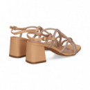 Sandalia Strass Entrelazada Rosa  BIBI LOU