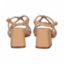 Sandalia Strass Entrelazada Rosa  BIBI LOU