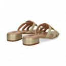 Pala Trenzada Entrelazada Oro  BIBI LOU