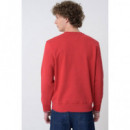 Small Tommy Logo Crewneck Medium Red  TOMMY HILFIGER