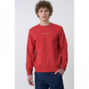 Small Tommy Logo Crewneck Medium Red  TOMMY HILFIGER