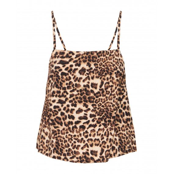 Blusas y Camisas Top ICHI Anisse Animal Print