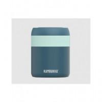 KAMBUKKA Termo de Comida Bora 600ML Deep Teal 9H Caliente Bpa Free con Ventilacion para Vapor