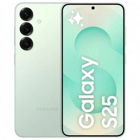 Teléfono Móvil SAMSUNG Galaxy S25 5G 12RAM 256GB Menta (versión Europea)