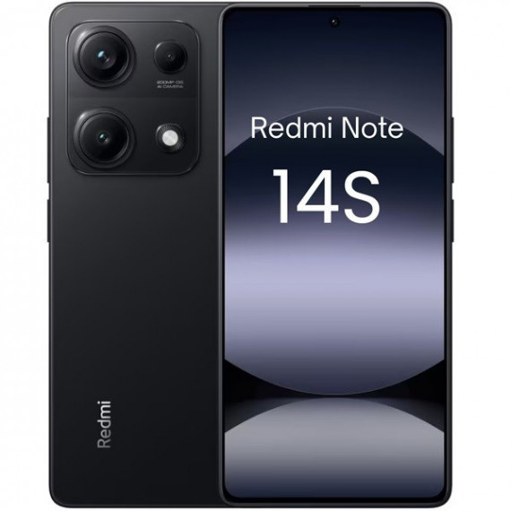 Teléfono Móvil XIAOMI Redmi Note 14S 4G 8RAM 256GB Negro
