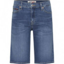 Mr Dnm Bermuda BF0231 Denim Medium  TOMMY JEANS