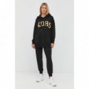 Terry Kors Zip Hoodie Black  MICHAEL KORS