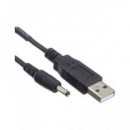DELOCK Cable de Alimentacion Usb/m a Dc Hembra de 3,5X1,33MM 1.5MTRS 82377