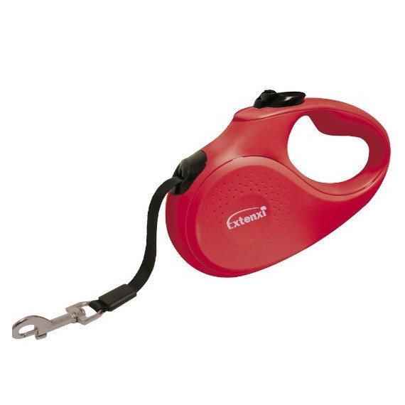 ICA Perro Correa Extensible Roja M 25 Kg