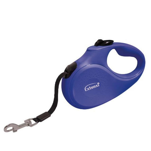 ICA Perro Correa Extensible Azul M 25 Kg