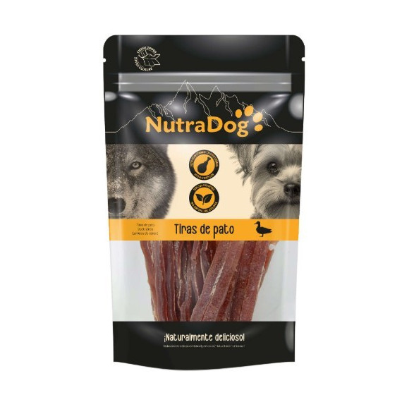 ICA Nutradog Perro Snack Tiras de Pato 100 Gr