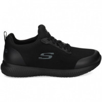 Deportivo Work Textil Negro  SKECHERS