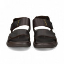 Sandalia 2 Velcros Grass Marron  PANAMA JACK