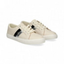 Banda Plata+negro Deportivo Blanco  LAUREN RALPH LAUREN